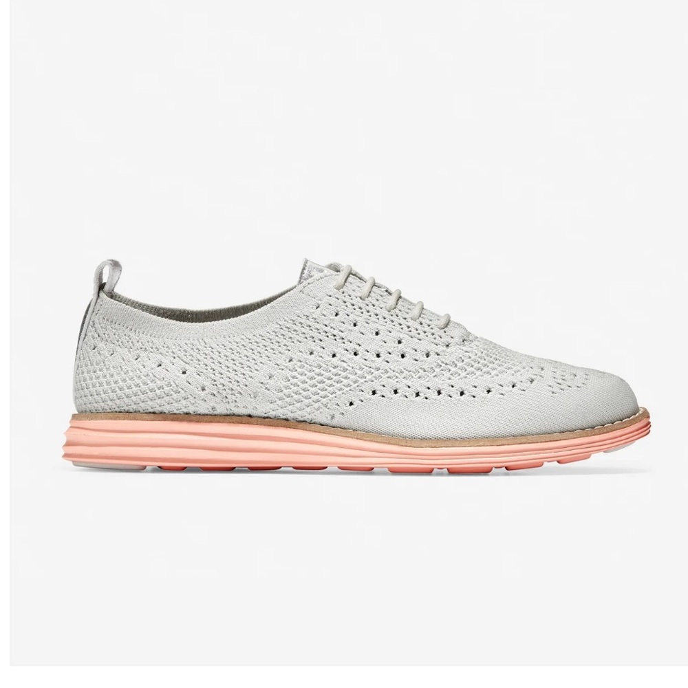 Cole Haan Womens OG Grand Stitchlite Wingtip Oxford Shoes